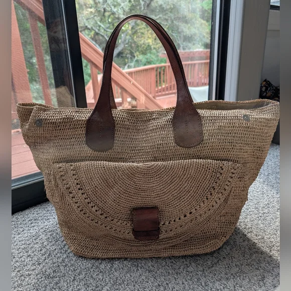 Ibeliv Laza II Raffia Tote Bag - Picture 8 of 14